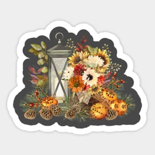 Fall Lantern B Sticker
